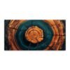 Tree ring abstract art print for living room Hotel lobby, Cafes Office reception Large Size High Quality Canvas wall Art Framed and Unframed Available in gold frame, silver frame, white frame and black frame. enquires welcome