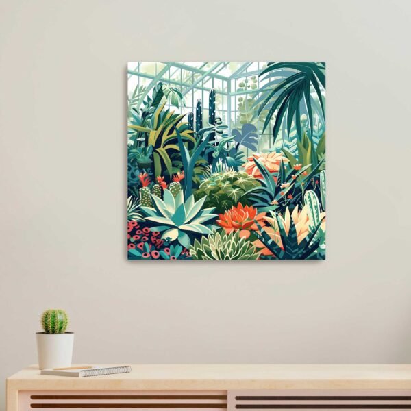 Tropical Garden Canvas Print Kew Gardens - Image 5