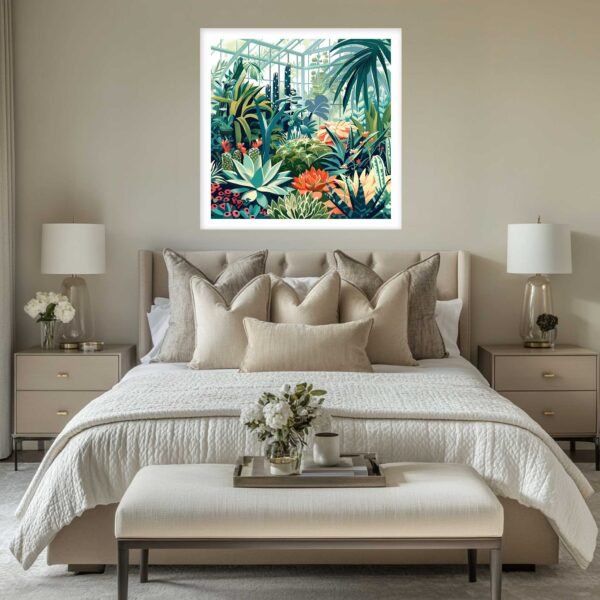 Tropical Garden Print Kew Gardens - Image 4