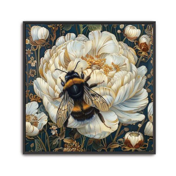 Statement Piece Big Flower canvas print framed unframed and print only