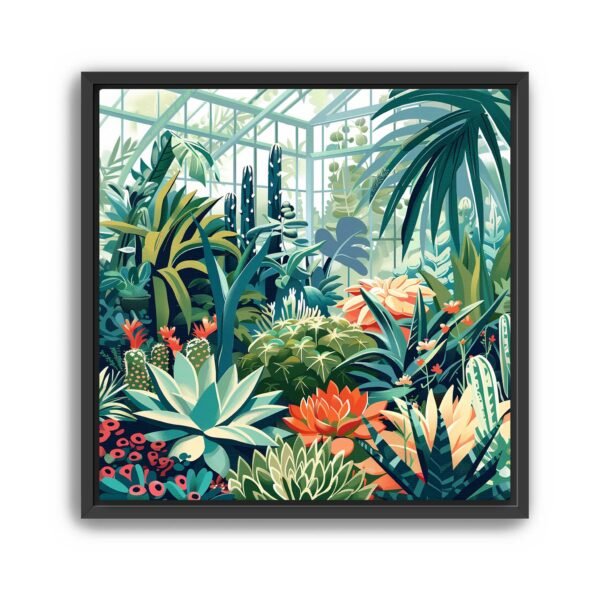 Tropical Garden Canvas Print Kew Gardens