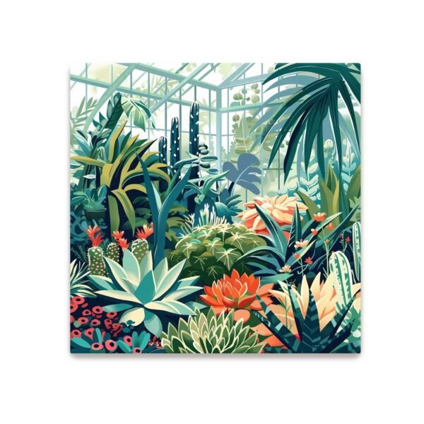 Tropical Garden Canvas Print Kew Gardens - Image 3